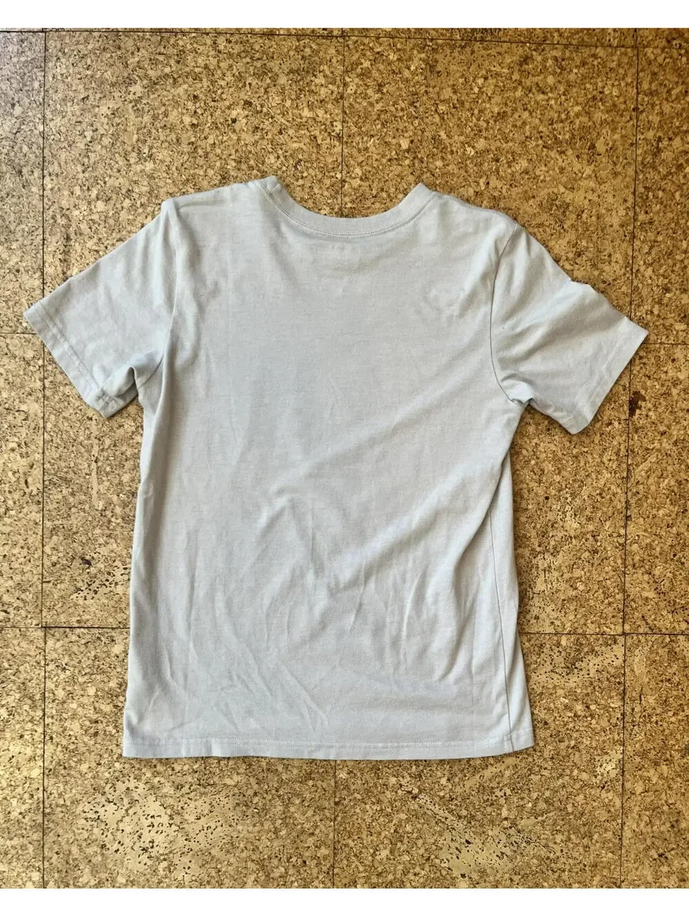 Adidas Fill T-Shirt Gray with Green and Black Logo Youth Medium Unique